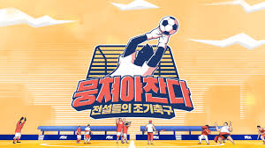 JTBC 방송국의 예능 프로그램인 뭉쳐야 찬다의 이미지