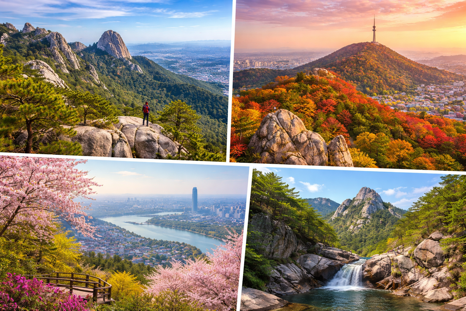 서울 근교 산 추천 BEST|초보부터 중급까지 등산 코스 총정리 (대중교통 가능) 관련 사진