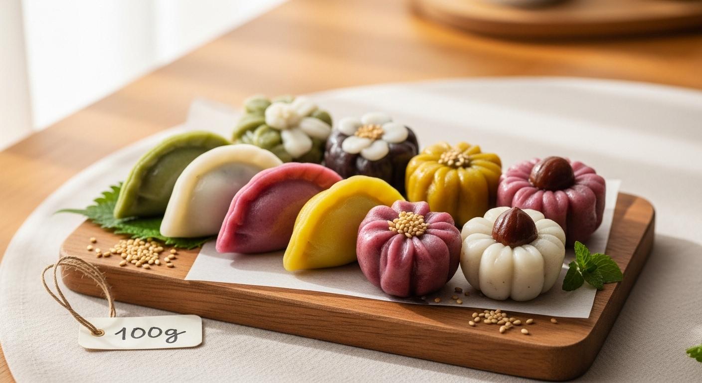 송편 칼로리 100g