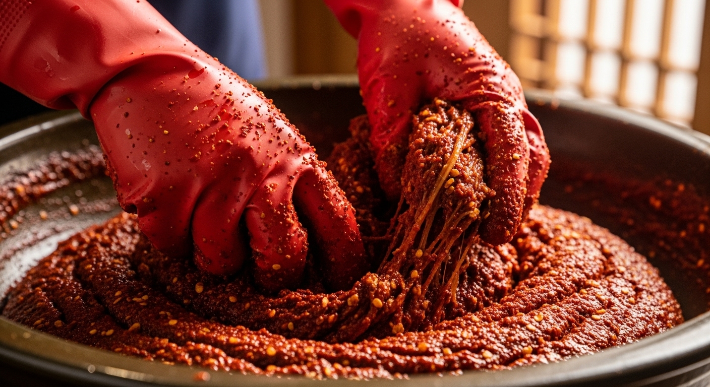 김장김치 20kg 양념 비율