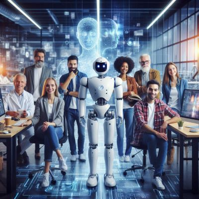 AI시대에도 대체 불가능한 인재가 일하는 모습