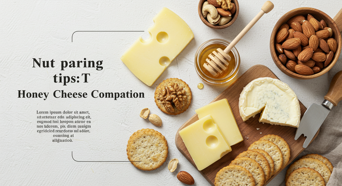 견과페어링팁 꿀페어 치즈동행 티타임