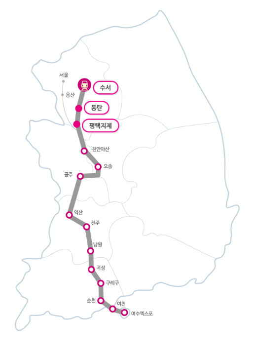 SRT 노선, 모든 노선 총정리