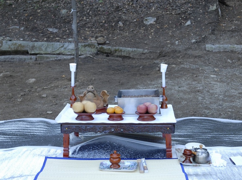 고사상, 제사상 사진