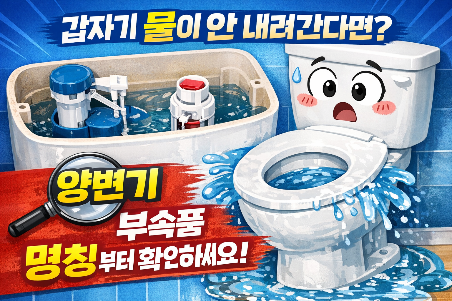 양변기 부속품 명칭