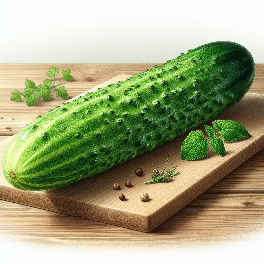 자연 채소 오이 이미지