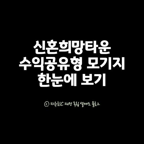 신혼희망타운 수익공유형 모기지의 대출 비율과 상환 구조를 설명하는 인포그래픽