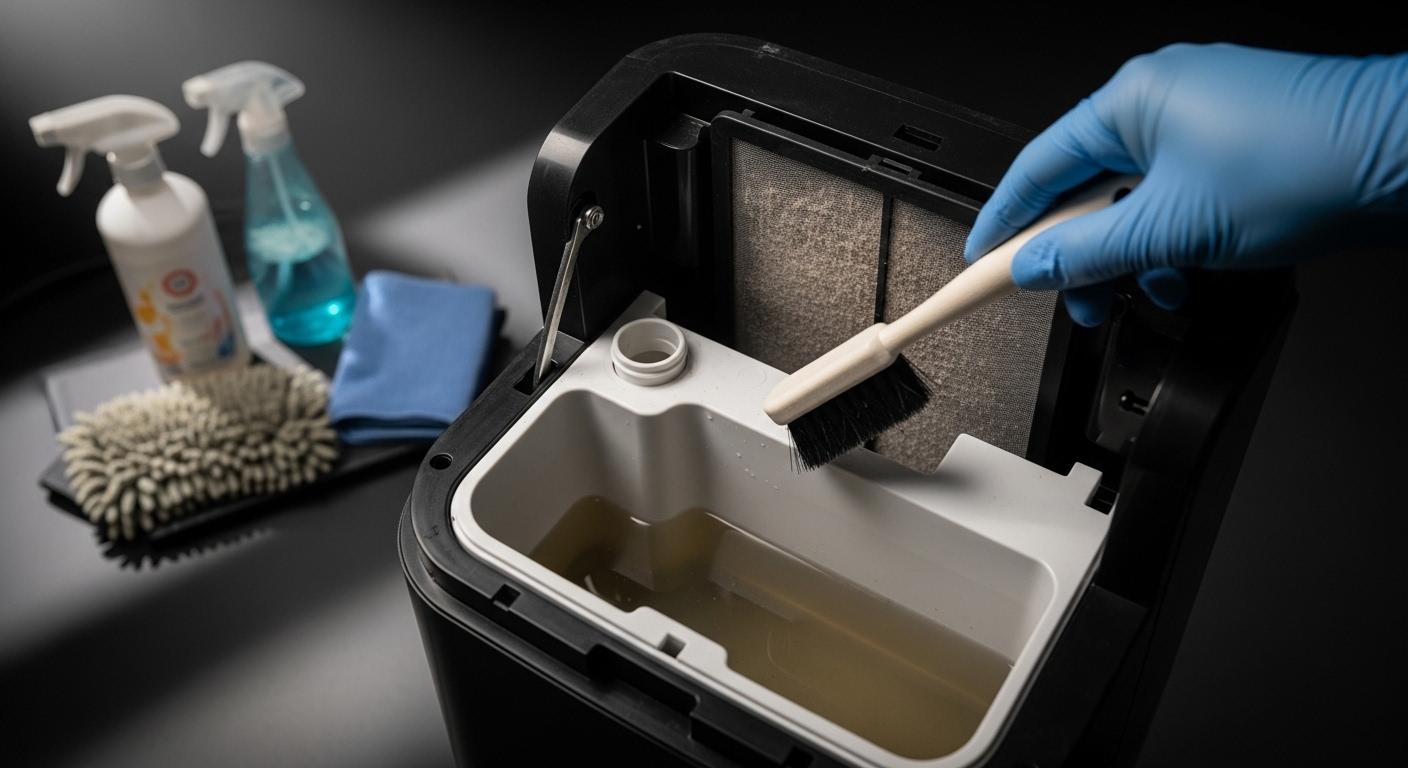 세척 위생 원룸 제습기 관리 방법