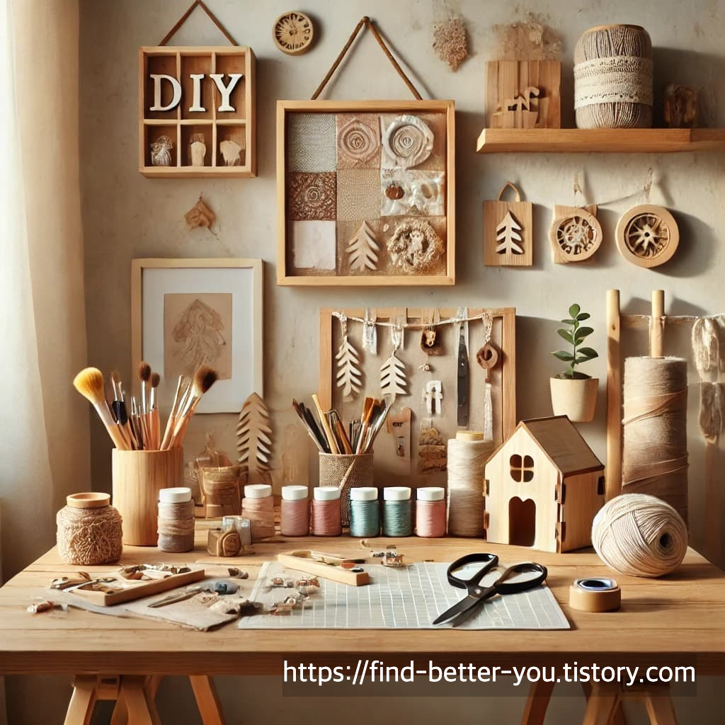 손끝으로 그리는 행복, 나만의 DIY 인테리어