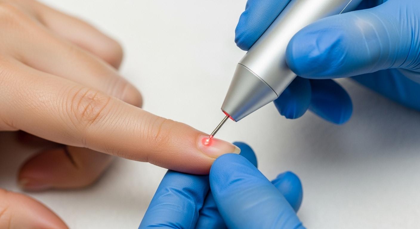 검버섯 제거 레이저 시술