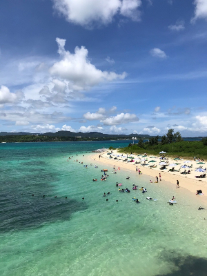 오키나와 여행 추천 코우리 해변