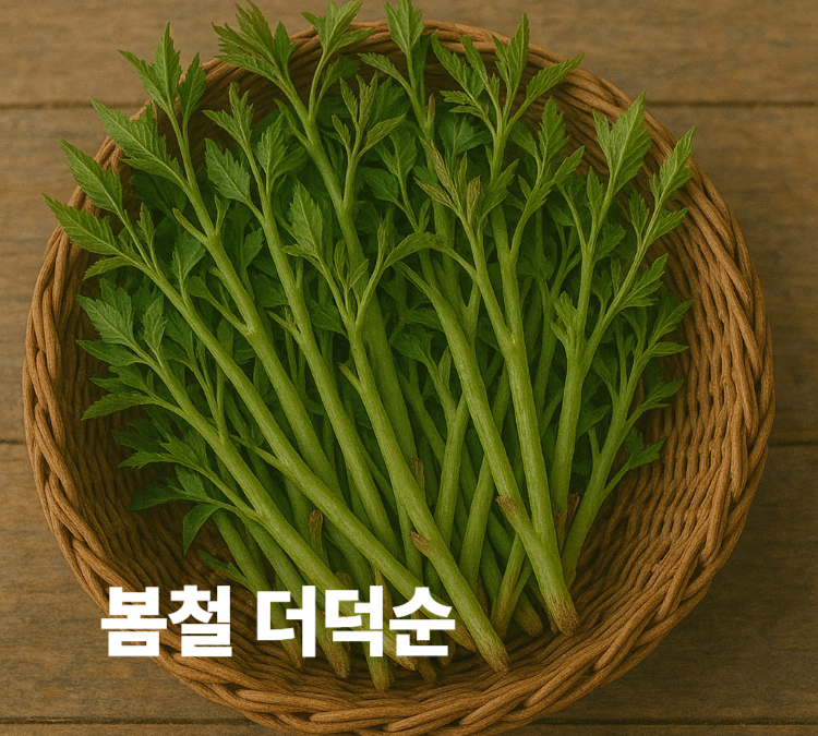 사포닌이 풍부해 항염 항산화작용 봄철 더덕순 효능 영양성분