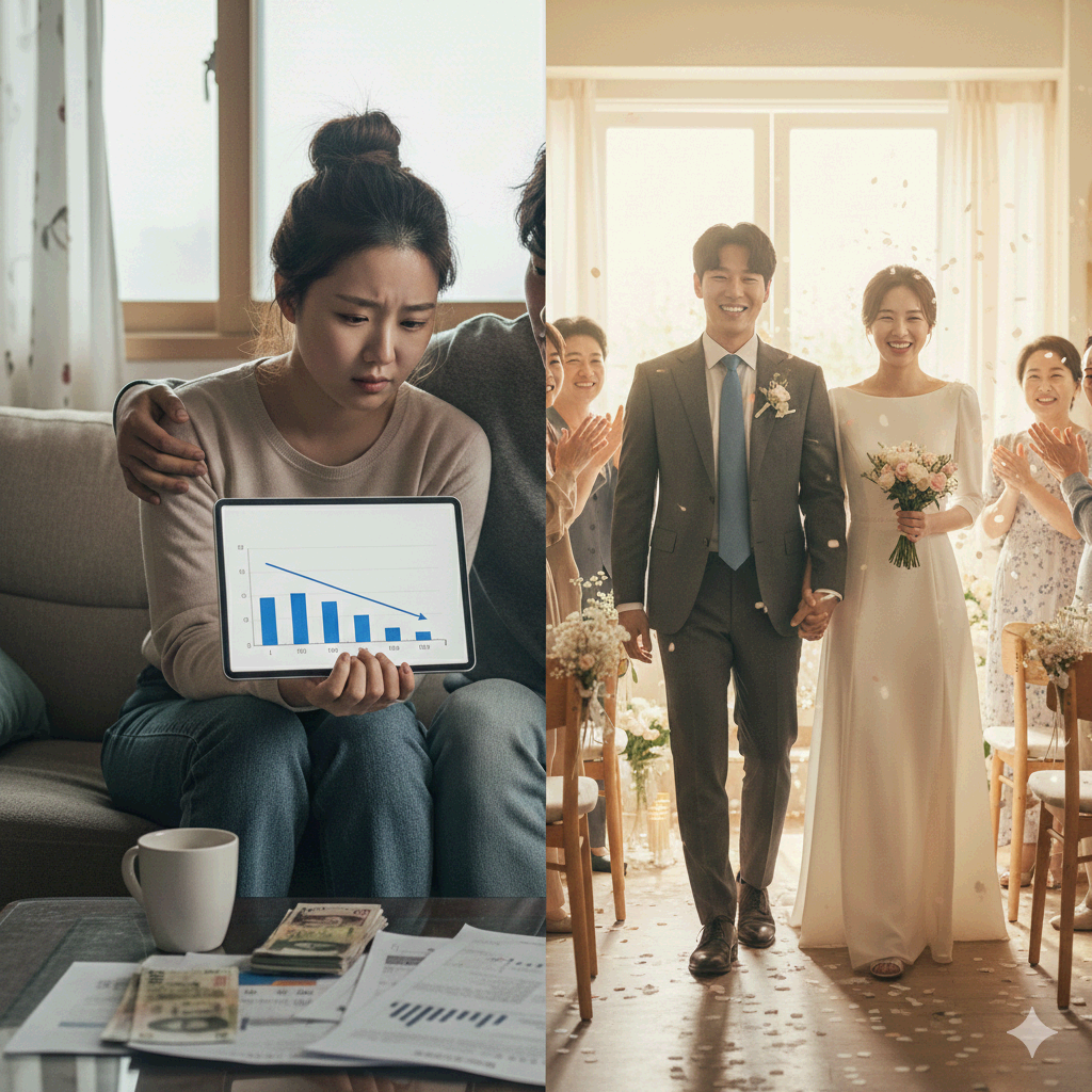"2026년 결혼 경제 고민하는 청년 커플, 병오년 결혼률 하락"