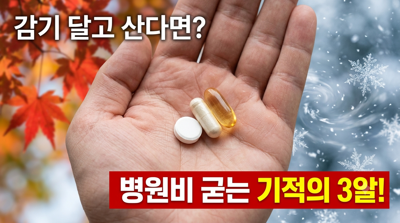 환절기 면역력 높이는 영양제 BEST 3