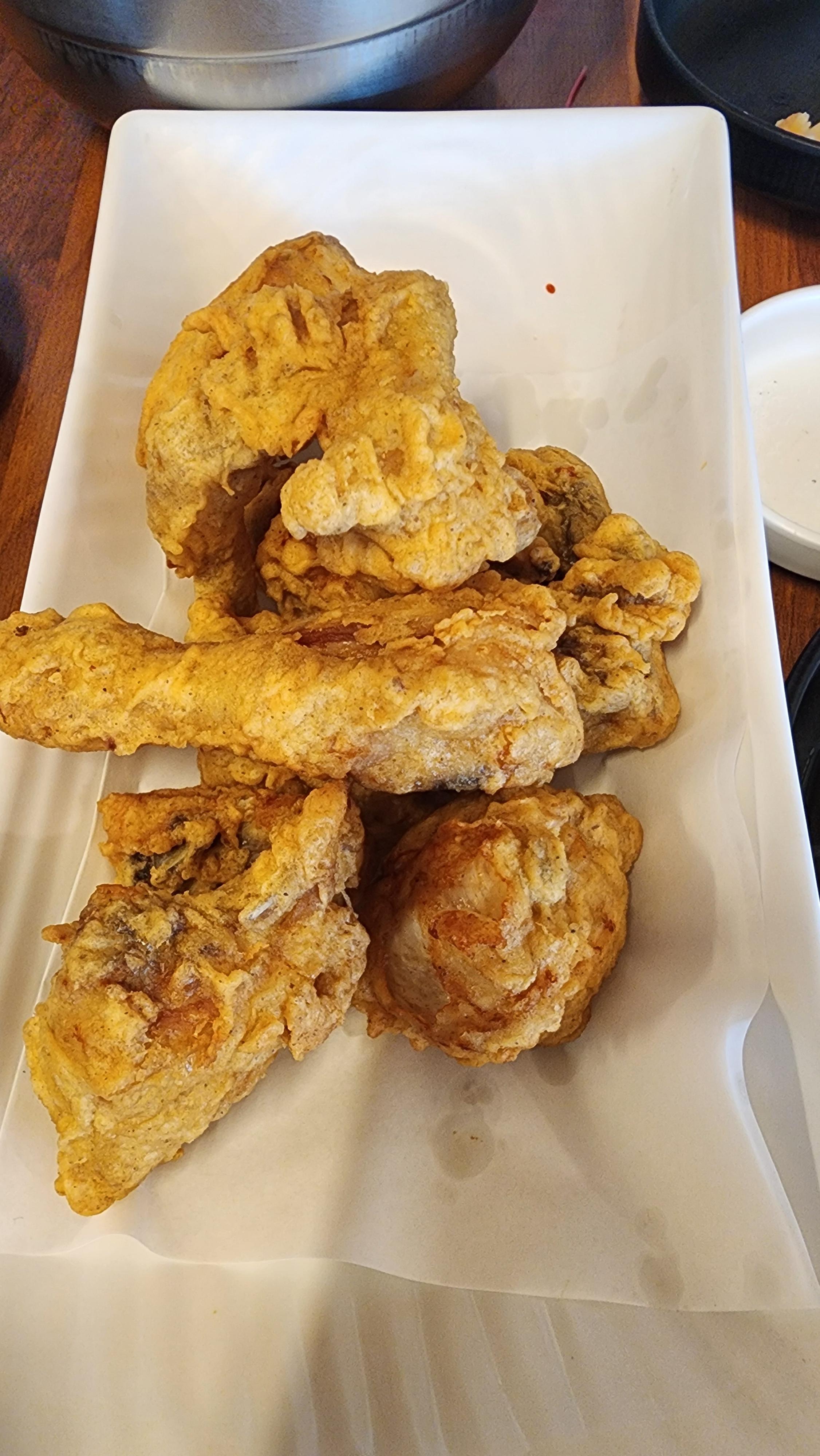 메밀치킨 반 마리