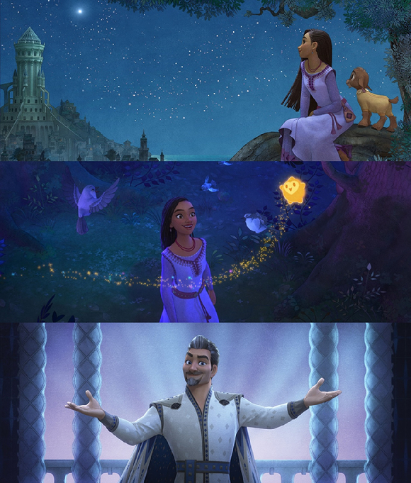 디즈니 100주년 기념 뮤지컬 애니메이션 '위시' 스틸컷. [사진=월트디즈니 컴퍼니 코리아]