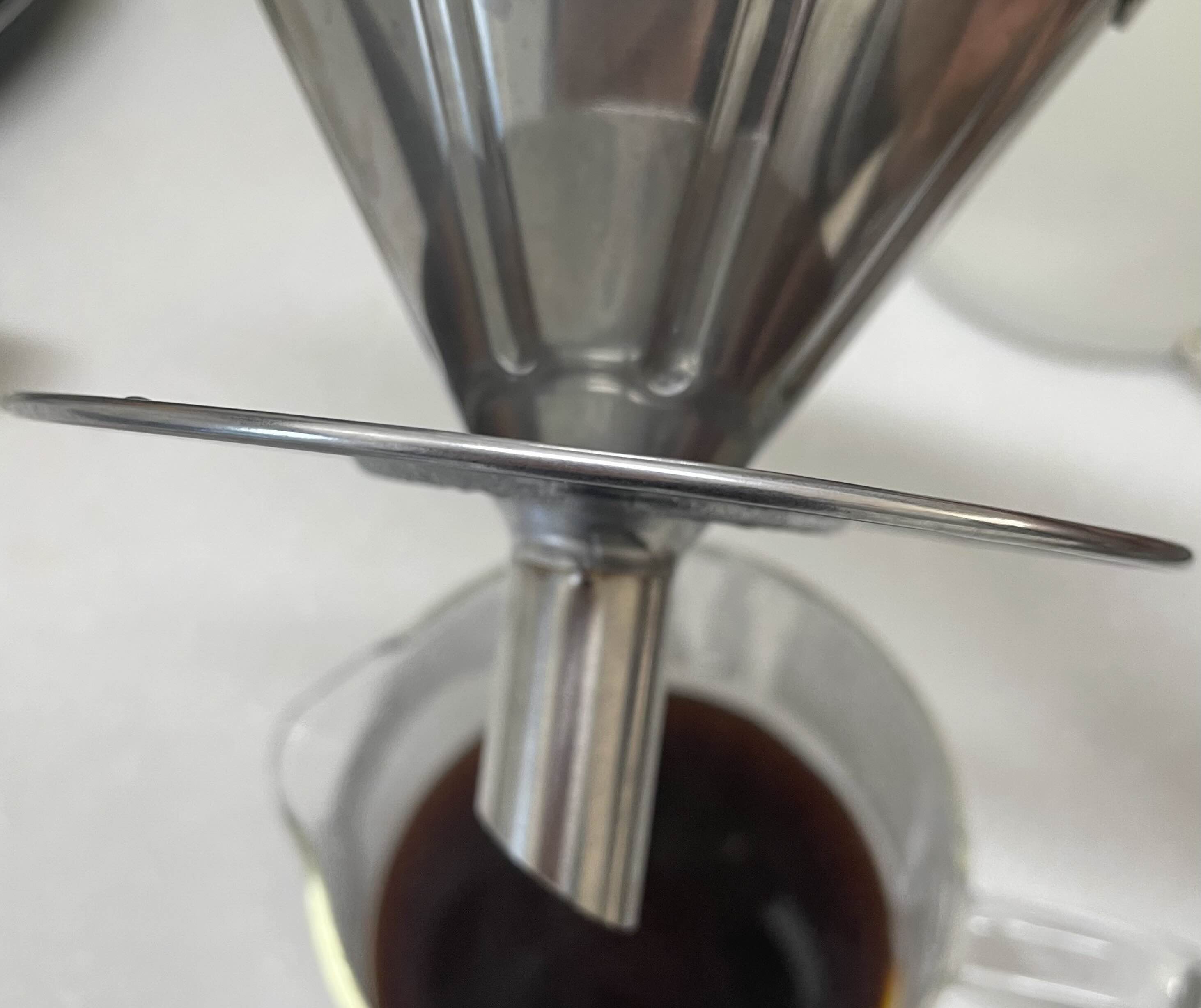 IKEA 메탈 커피 필터 받침 분리 가능