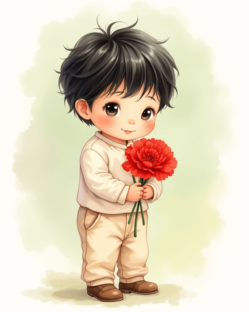 스승의날카드만들기-남자아이이미지