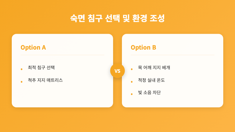 밤새 어깨 결림, 바른 수면 자세 3가지와 5분 이완 스트레칭으로 해결 인포그래픽 2