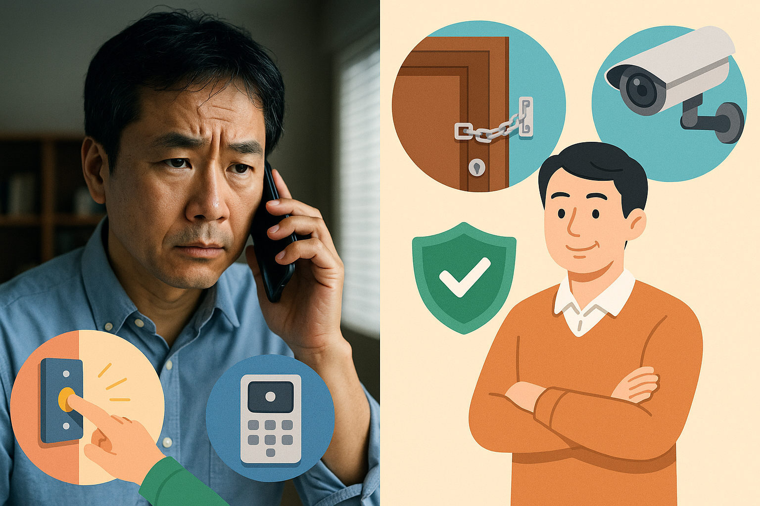 혼자 사는 40대를 위한 생활 보안 팁