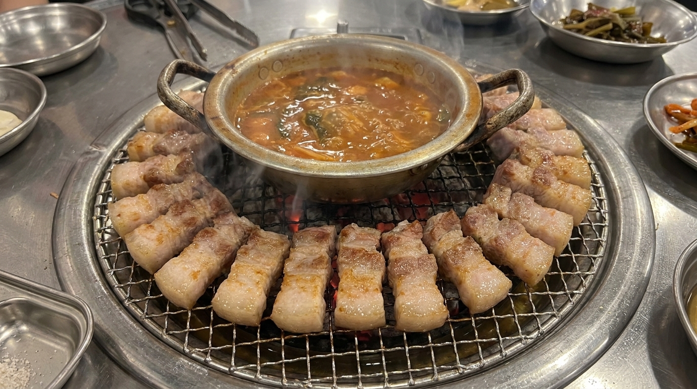 전현무계획3 김준현 맛집 <돼지갈비,서교동 연탄집> 위치정보