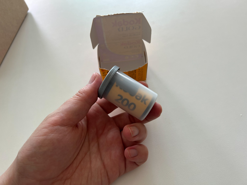 코닥필름-반투명-원통-케이스