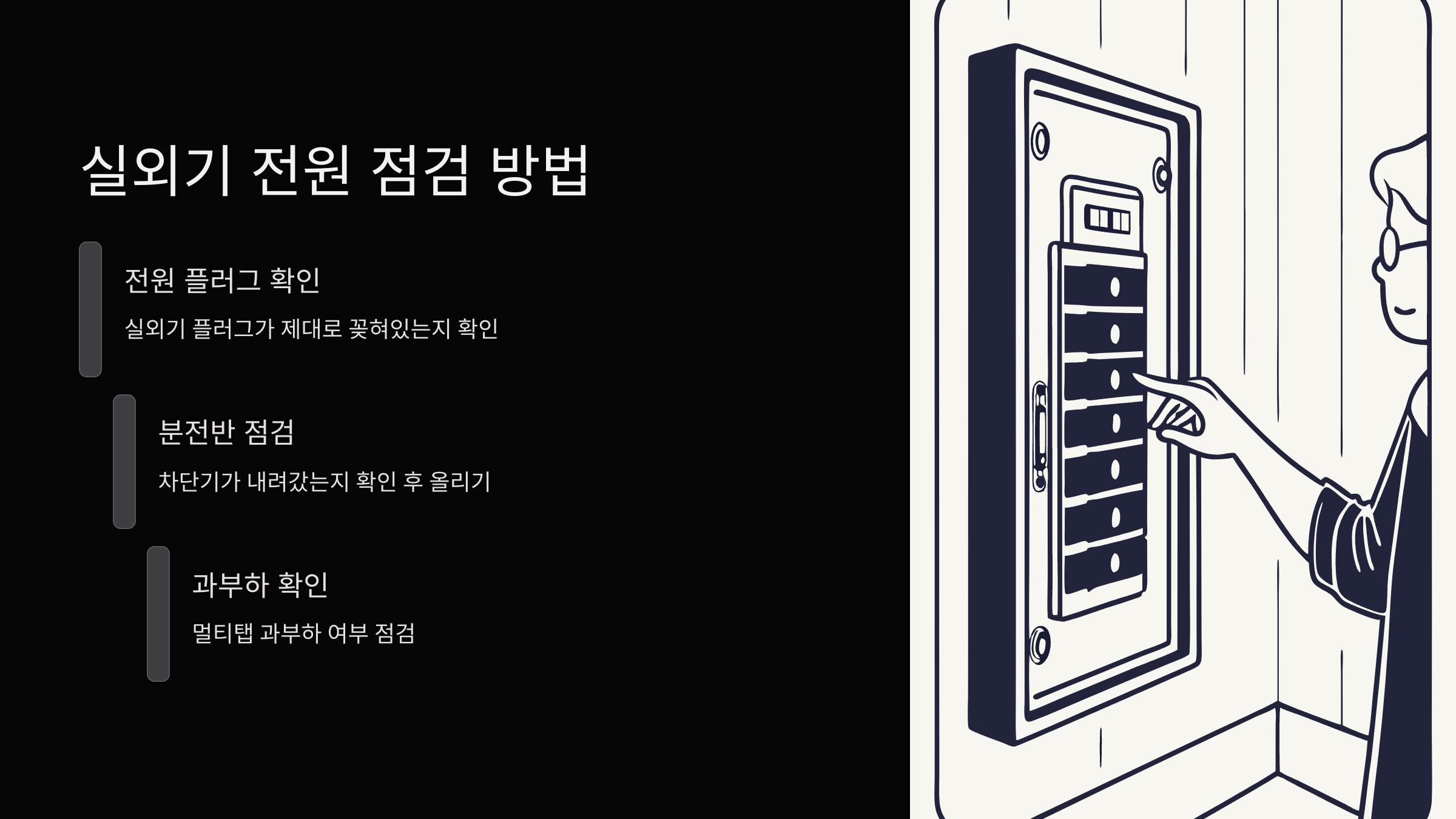 실외기-전원-점검