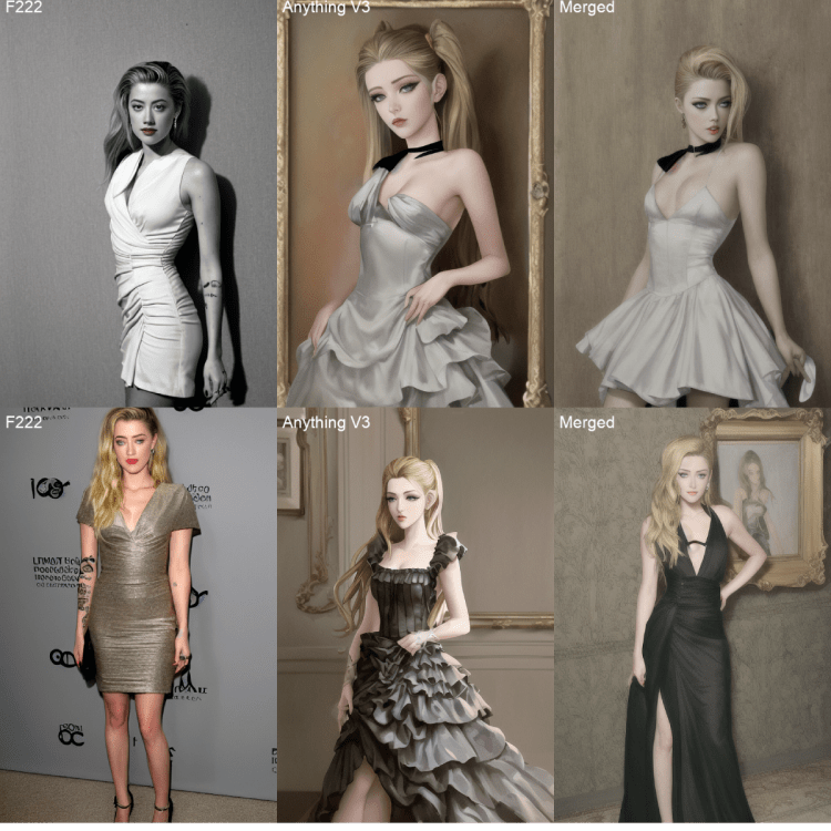 모델 합치기(Merge) 결과