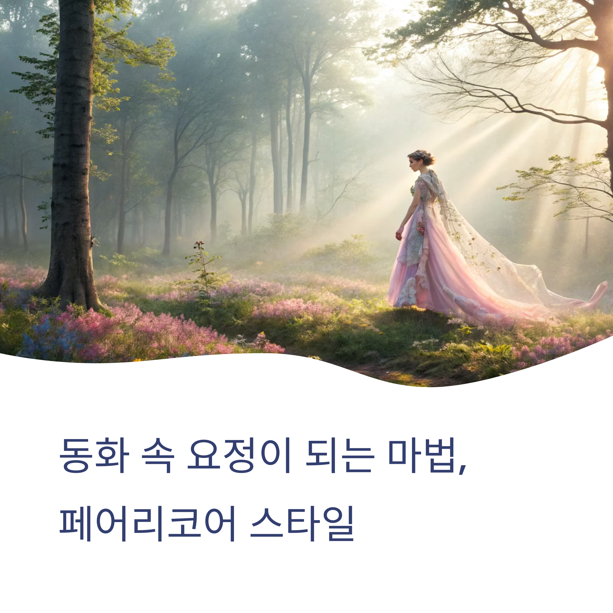 동화 속 주인공 같은 서브컬처패션 – 페어리코어 스타일의 매력