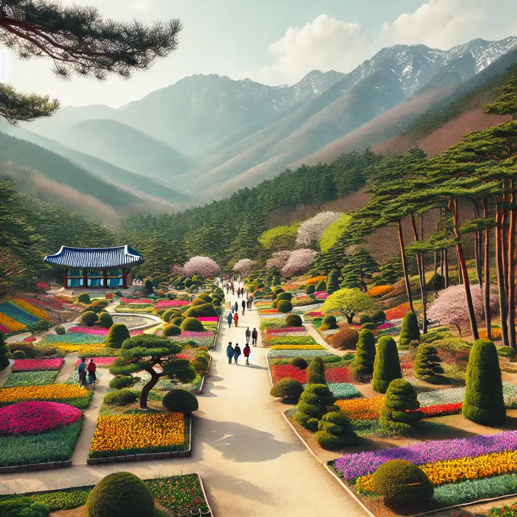 가평 아침고요수목원