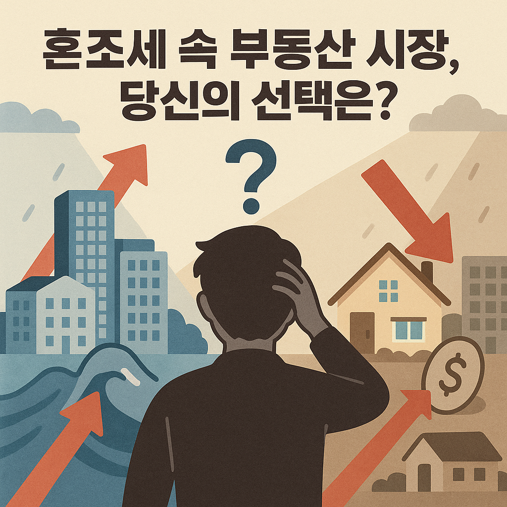 혼조세 속 부동산 시장, 당신의 선택은?