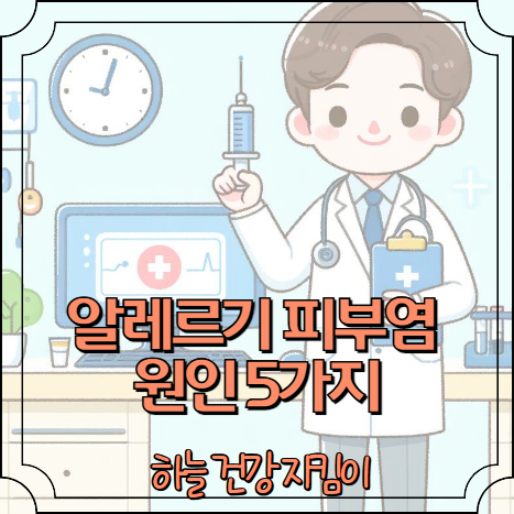 알레르기 피부염 원인 5가지