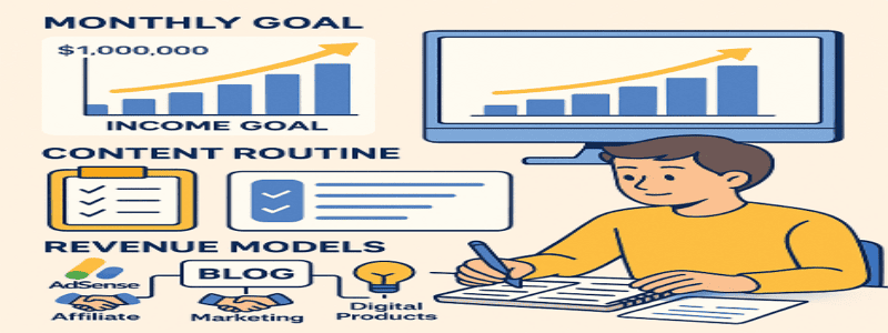 월 100만 수익 실현 계획 관련 사진