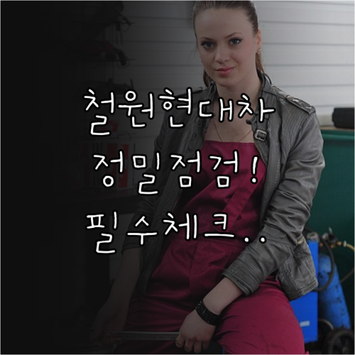 철원 현대자동차 소모품 교체 및 정밀..