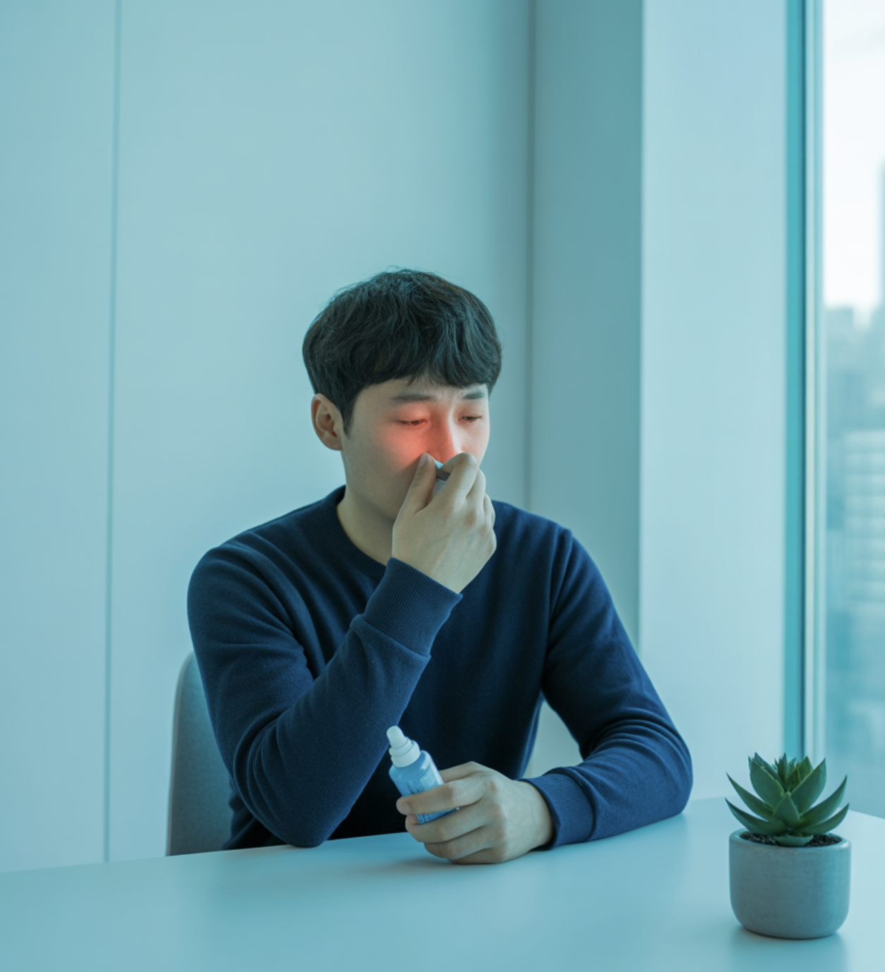 뿌리는 약의 함정&amp;#44; &lsquo;약물성 비염&rsquo;