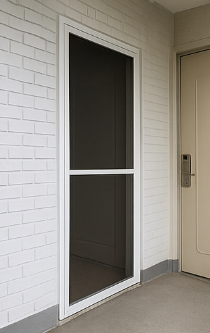 아파트 현관 방충망