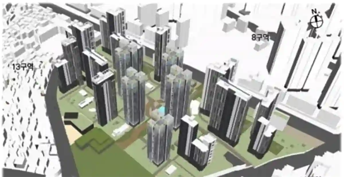 장위9구역-2230세대-공공재개발-조감도-예시