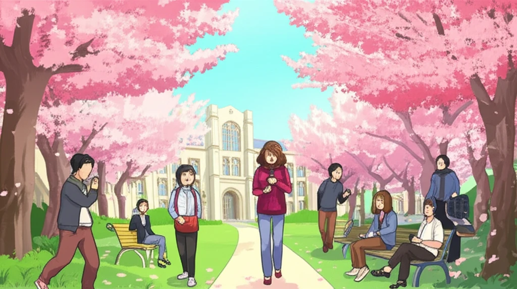 2026 경희대 벚꽃 개화 예상 날짜..