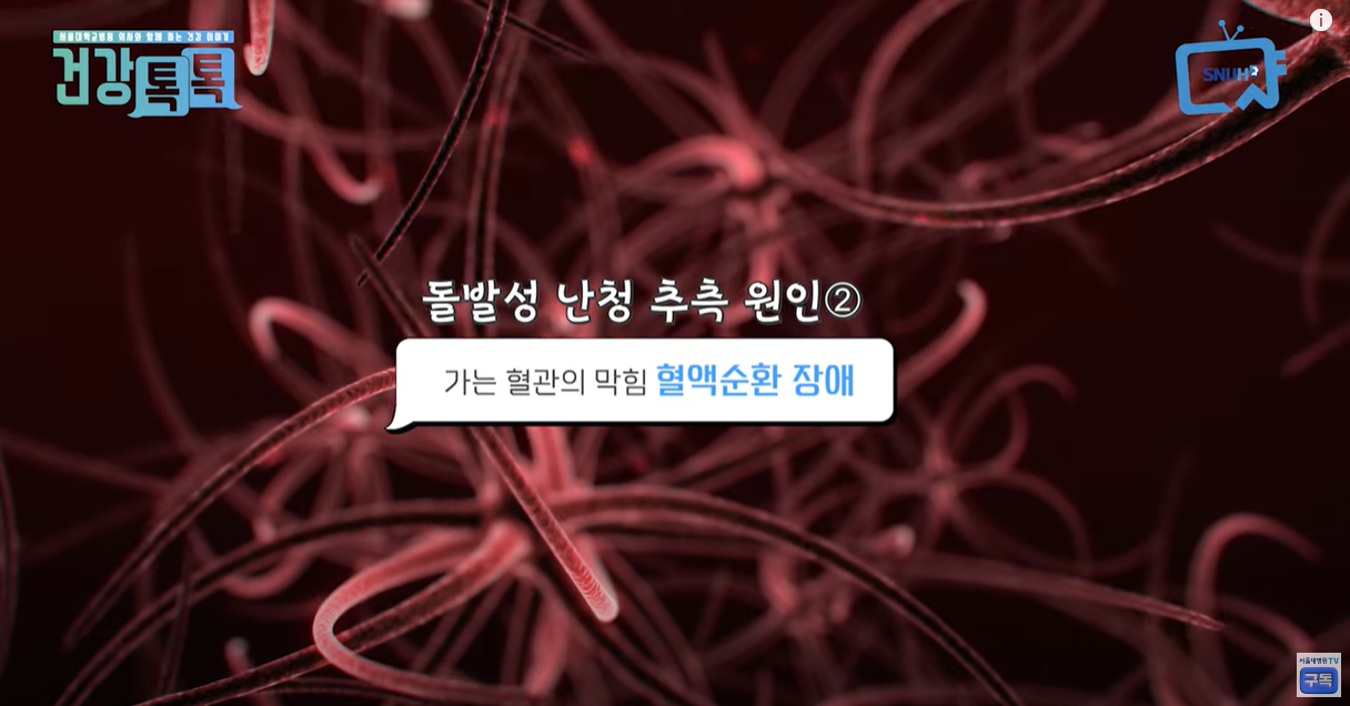 혈액순환 장애