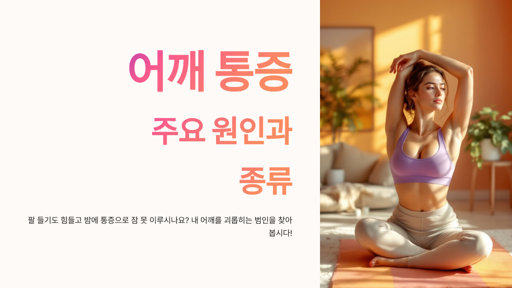 어깨 통증의 주요 원인과 종류