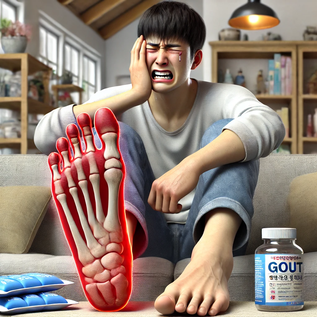 통풍 초기증상 약물치료 관리