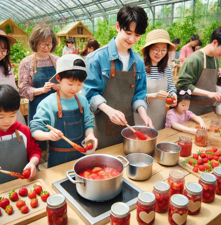 율봄식물원 딸기 체험 안내5