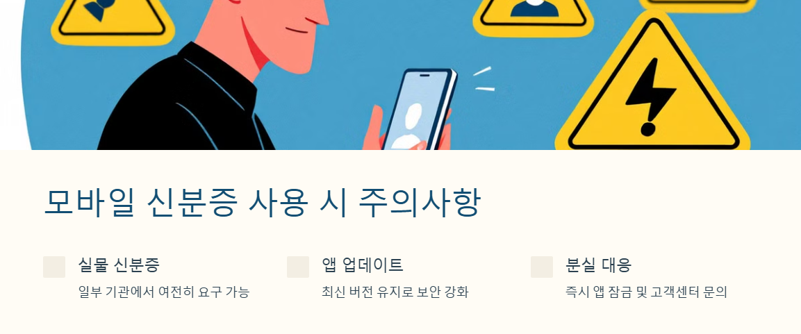 모바일 신분증 발급방법