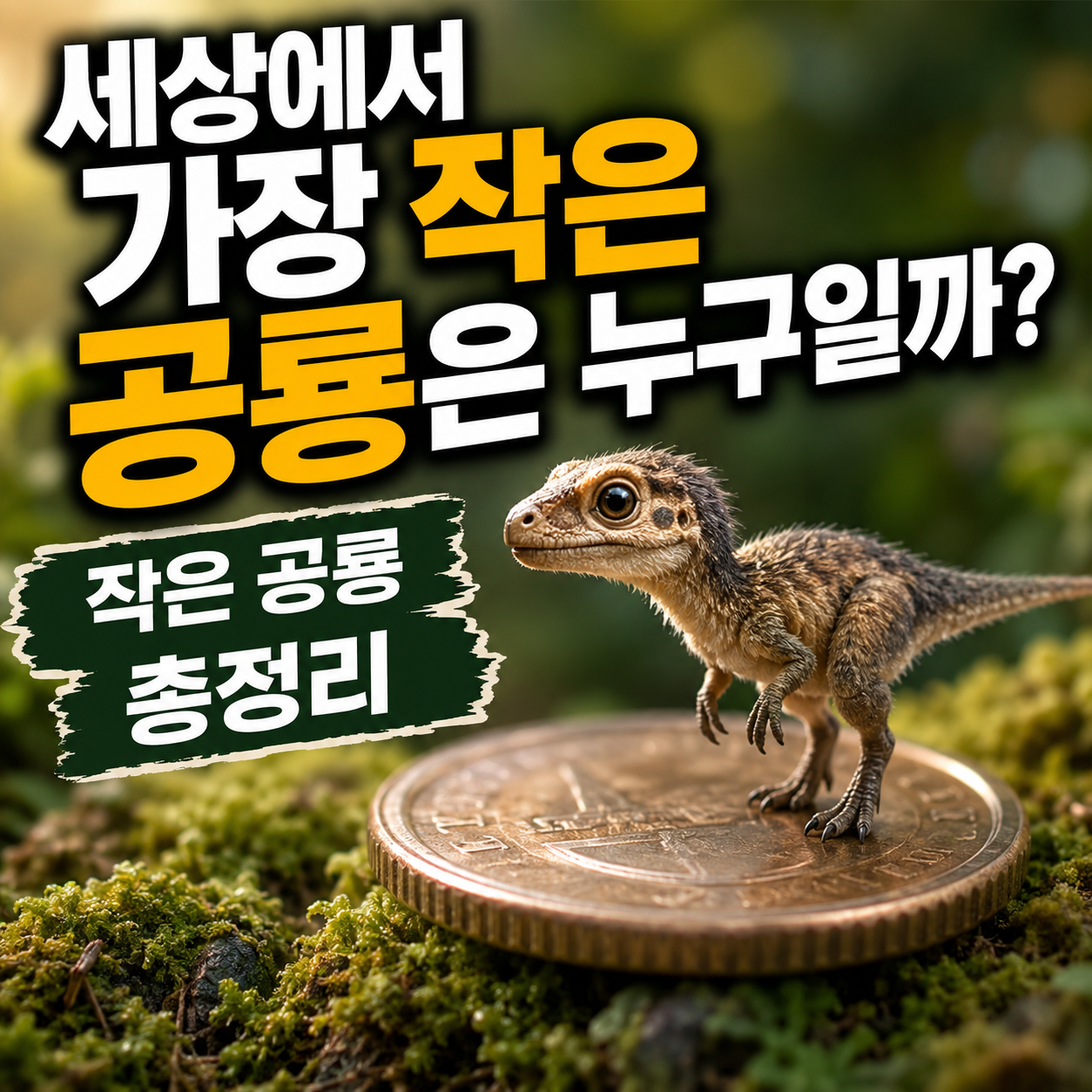 세상에서 가장 작은 공룡
