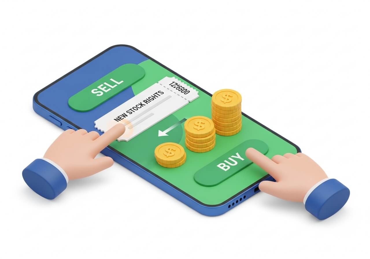 유상증자 신주인수권 매매