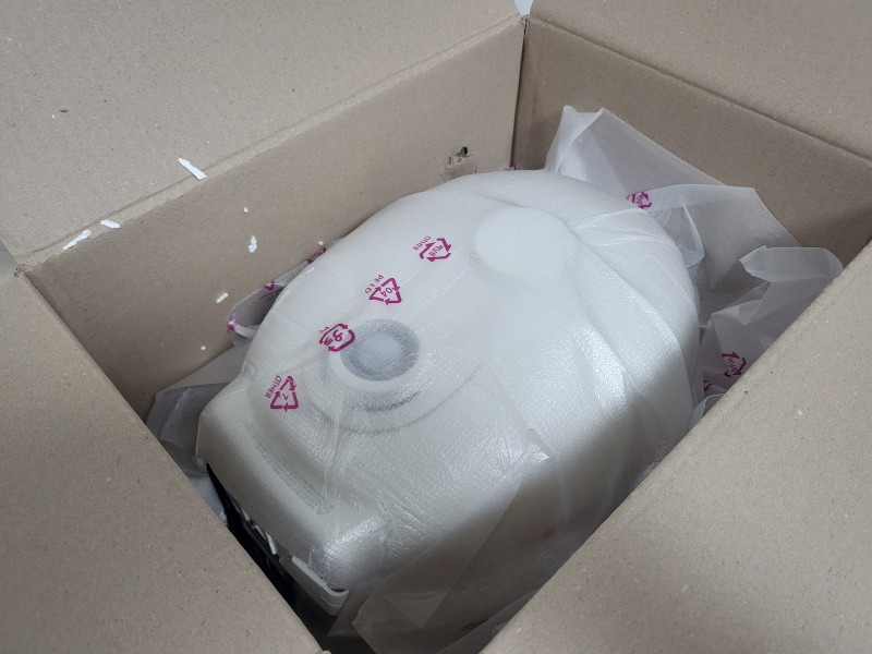 쿠첸 브레인밥솥 풀스텐 6인용 CRH-TWS0672W 박스 개봉