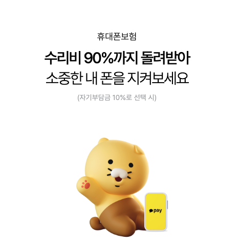 카카오 휴대폰 보험 소개 사진