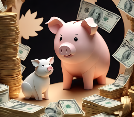 돈, 저축 이미지