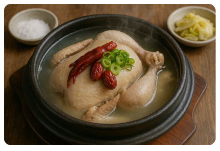 중복 삼계탕 사진