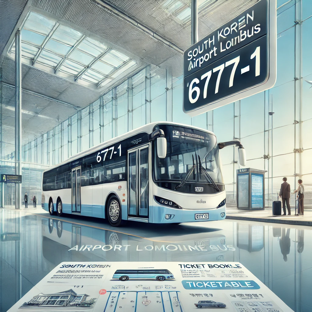 6777-1번 버스 시간표&amp;#44; 공항버스 6777-1 예매 1
